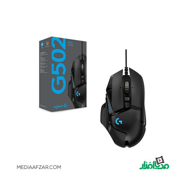 ماوس گیمینگ لاجیتک مدل Logitech G502 Hero