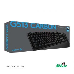 کیبورد مکانیکی گیمینگ لاجیتک مدل Logitech G513 Carbon