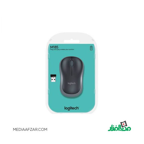 ماوس بی‌ سیم لاجیتک مدل Logitech M185