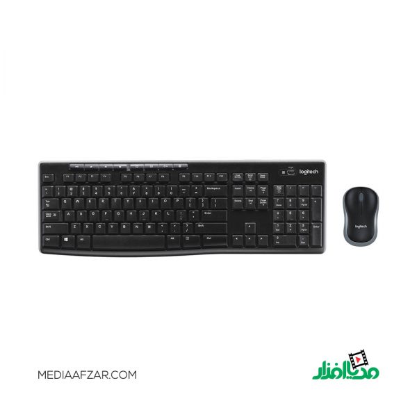 کیبورد و ماوس بی سیم لاجیتک مدل Logitech MK270