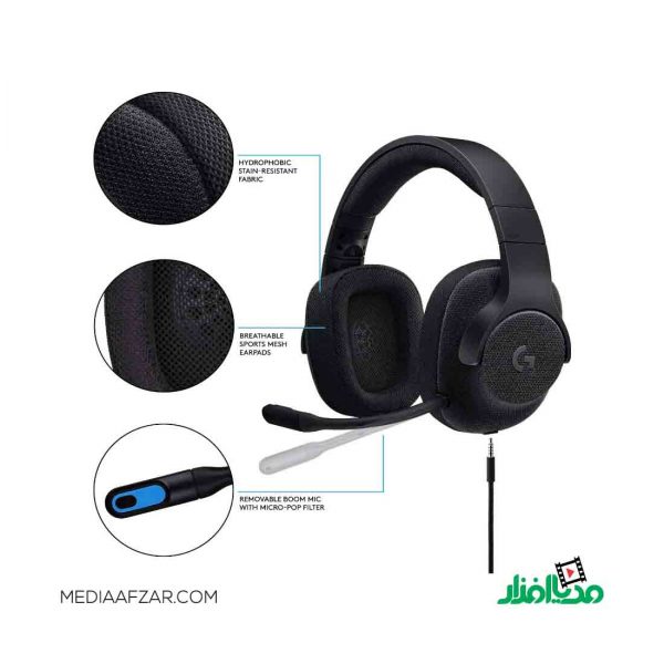 هدفون گیمینگ لاجیتک مدل Logitech G433