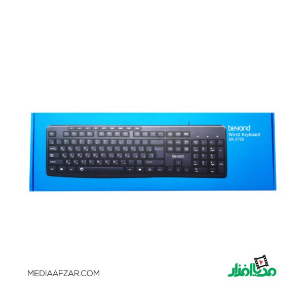 کیبورد با سیم بیاند مدل BK-3750