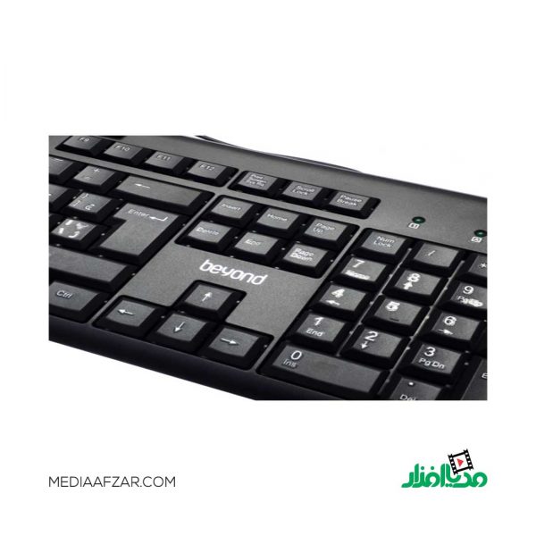 کیبورد با سیم بیاند مدل BK-3750