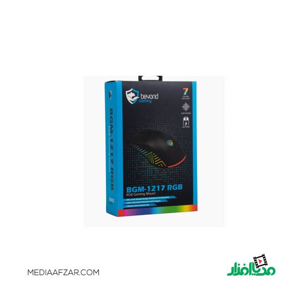 ماوس گیمینگ بیاند مدل BGM 1217 RGB
