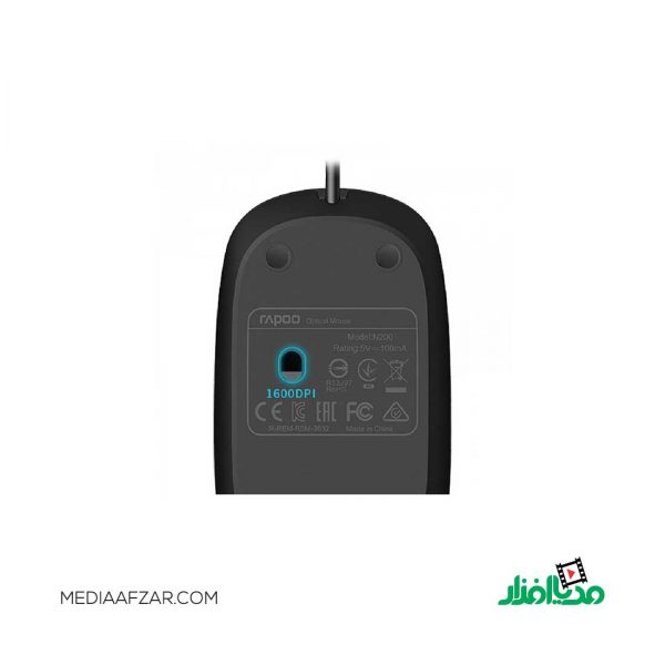 کیبورد و ماوس سیم دار رپو مدل Rapoo X120 pro