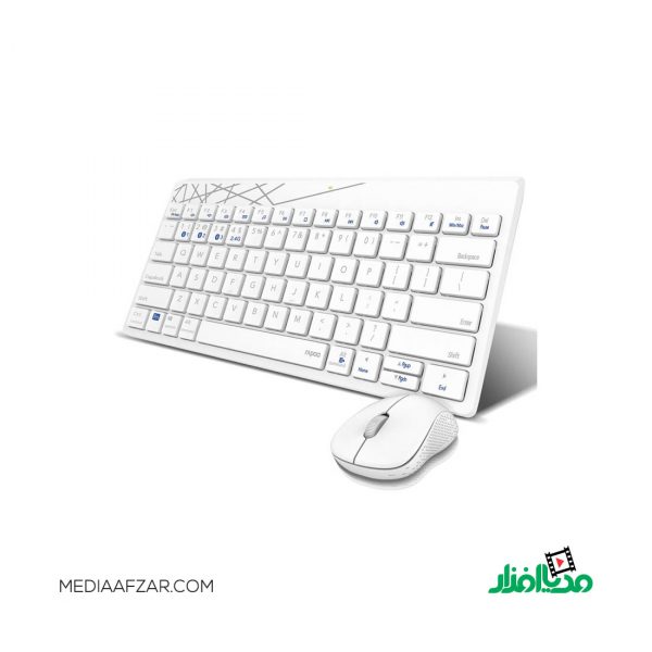 کیبورد و ماوس بی‌سیم رپو مدل Rapoo 8000M