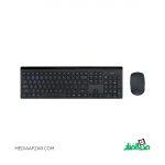 کیبورد و ماوس بی‌سیم رپو مدل Rapoo 8110M