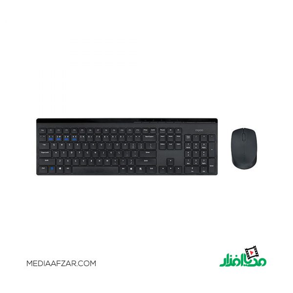 کیبورد و ماوس بی‌سیم رپو مدل Rapoo 8110M