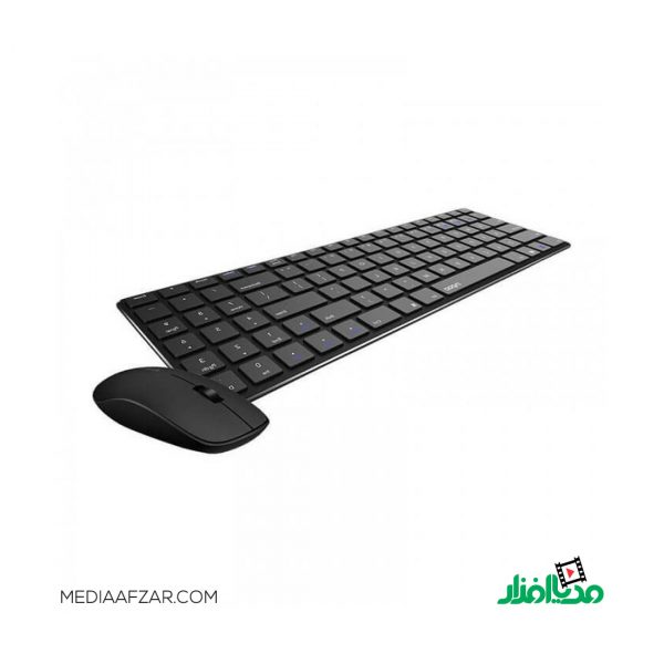 کیبورد و ماوس بی‌سیم رپو مدل Rapoo 9300M