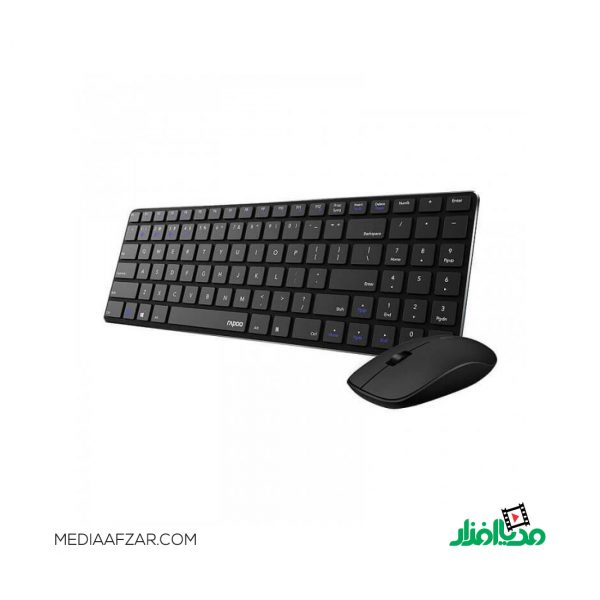 کیبورد و ماوس بی‌سیم رپو مدل Rapoo 9300M