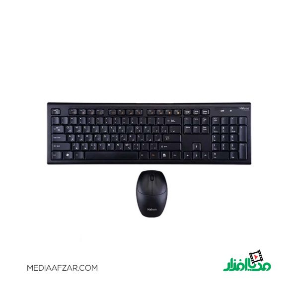 کیبورد و ماوس بی‌سیم هترون مدل Hatron HKCW130