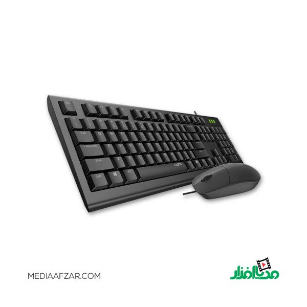 کیبورد و ماوس باسیم رپو مدل Rapoo X125s
