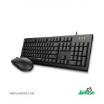 کیبورد و ماوس باسیم رپو مدل Rapoo X125s