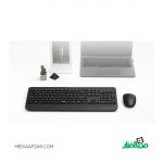 کیبورد و ماوس بی‌سیم رپو مدل Rapoo X3500
