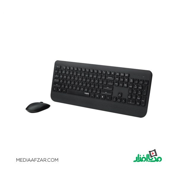 کیبورد و ماوس بی‌سیم رپو مدل Rapoo X3500