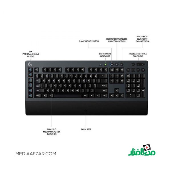 کیبورد گیمینگ لاجیتک مدل Logitech G613