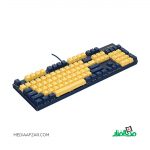 کیبورد گیمینگ رپو مدل Rapoo V500 Pro Yellow Blue