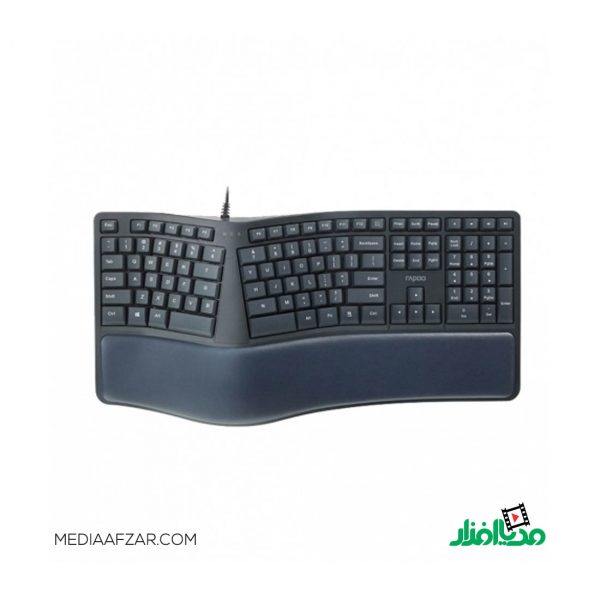 کیبورد باسیم ارگونومیک رپو مدل Rapoo NK8800
