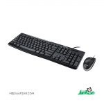 کیبورد و ماوس باسیم لاجیتک مدل Logitech MK200