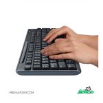 کیبورد و ماوس باسیم لاجیتک مدل Logitech MK200