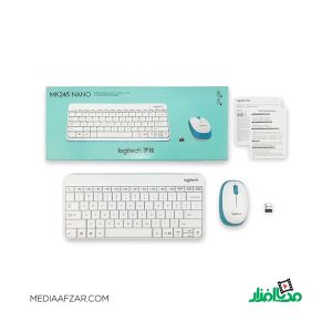 کیبورد و ماوس بی‌سیم لاجیتک مدل Logitech MK245