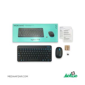 کیبورد و ماوس بی‌سیم لاجیتک مدل Logitech MK245