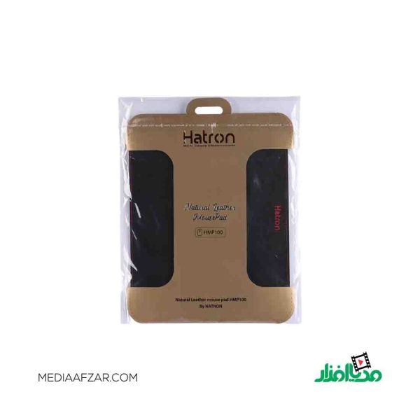 ماوس پد چرمی هترون مدل Hatron HMP100