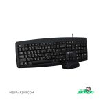 کیبورد و ماوس باسیم لاجیکی مدل Logikey KM113B