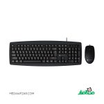 کیبورد و ماوس باسیم لاجیکی مدل Logikey KM113B