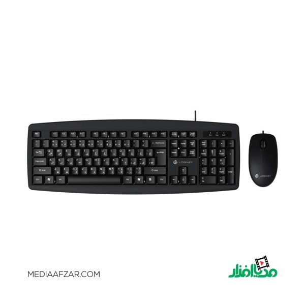 کیبورد و ماوس باسیم لاجیکی مدل Logikey KM113B