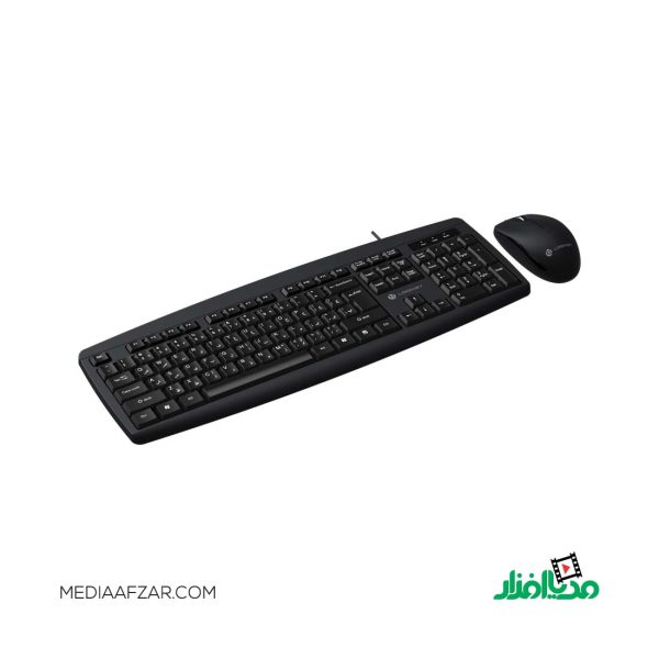 کیبورد و ماوس باسیم لاجیکی مدل Logikey KM113B