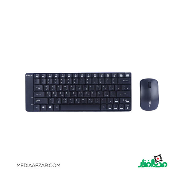 کیبورد و ماوس بی‌سیم هترون مدل Hatron HKCW420