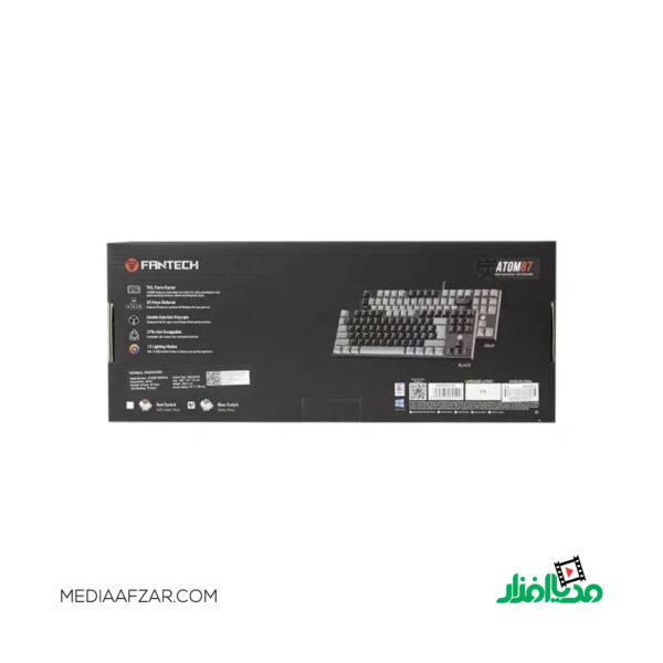 کیبورد گیمینگ فنتک مدل Fantech Atom87 MK876 V2