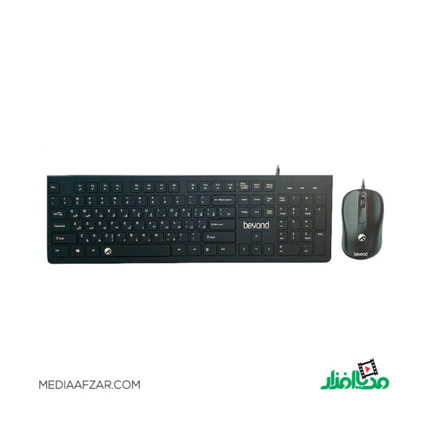 کیبورد و ماوس باسیم بیاند مدل Beyond BMK2880 کیبورد و ماوس باسیم بیاند مدل Beyond BMK2880