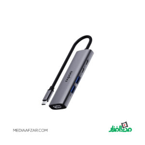 مبدل هاب Type-C رپو مدل Rapoo XD51