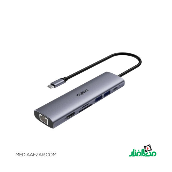 مبدل هاب Type-C رپو مدل Rapoo XD71